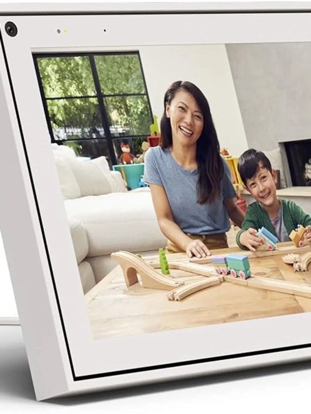 Portal From Facebook Touchscreen Video Calling White Smart Speaker
